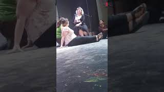Somewhere that's green rehearsal