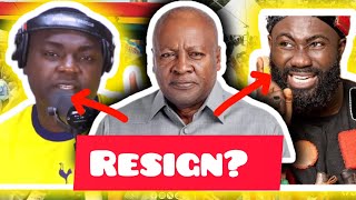 NDC push Mahama to Resign!! TV presenter mocks NDC for in competence against Ghana