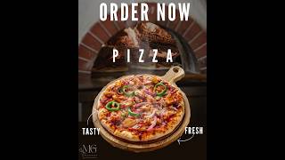 How I Designed This Pizza Poster in Minutes 🍕🔥 | Graphic Design Process