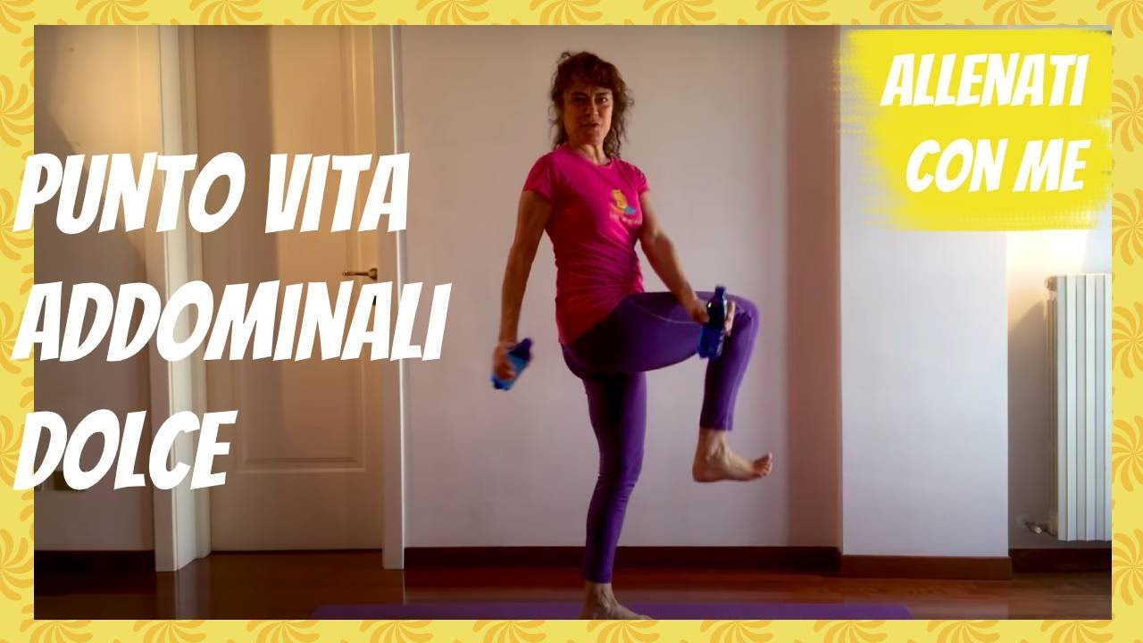 Punto Vita Addominali Dolci in piedi | ESERCIZI A CASA 🏡 Silva Iotti