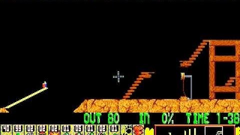 Lemmings PC - Taxing - Level 1