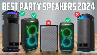 Top 5 Best Party Speakers 2024  Best Party Speaker 2024