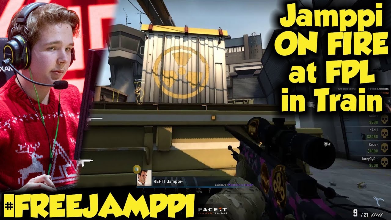 Jamppi ON FIRE at FPL in Train 