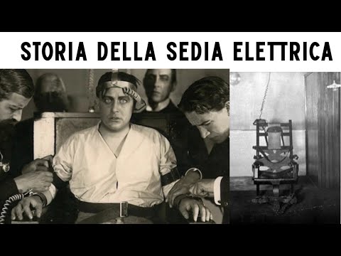 STORIA DELLA SEDIA ELETTRICA E CONDANNATI CELEBRI☠