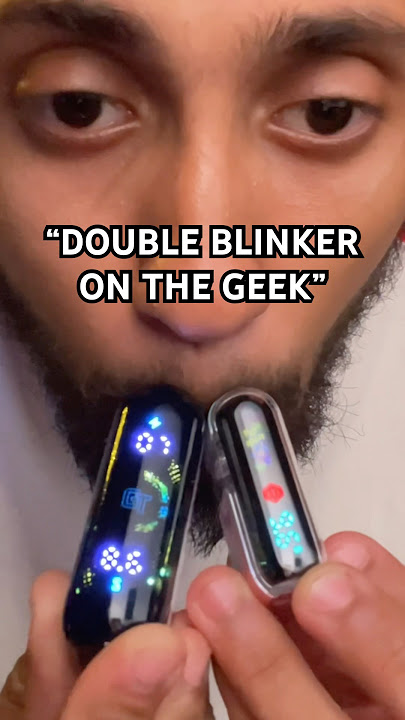 THIS GEEK DOUBLE BLINKER WAS CRAZY #geekjulycontest #geekwiththex @geekthcx