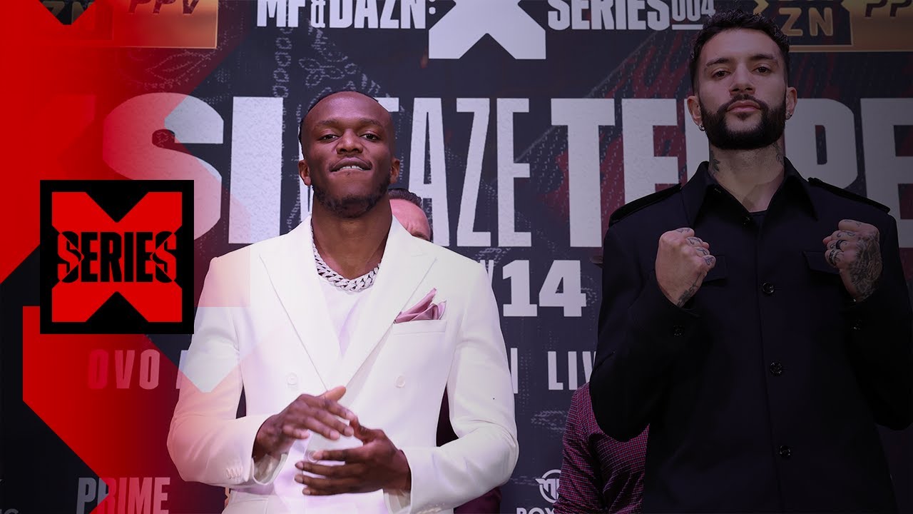 IM GOING TO KNOCK YOU OUT IN ONE ROUND - KSI and FaZe Temper Clash At Press Conference
