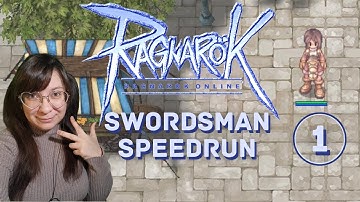 iRO Ragnarok Online Swordsman speedrun to job level 50! (Part 1)