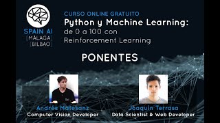 Clase 0 - Curso online Python y Machine Learning orientado a Reinforcement Learning. Spain AI