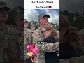 😭 Soldier Comes Home to Surprise Sister | Emotional Military Reunion 💙 #soldierreunion #shorts