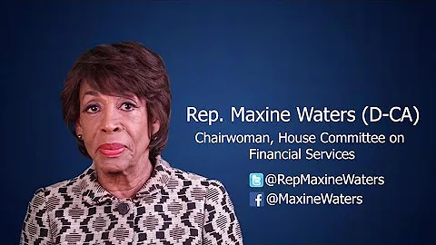 Rep. Waters, Chairwoman, House Committee on Financial Services, on Bank Diversity & Inclusion