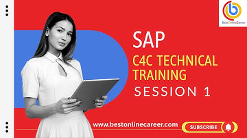SAP Cloud for Customer (C4C) Technical Training – Beginner to Expert (Session 1)