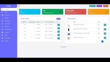 Opencart Customer Dashboard Theme