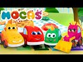 Sing with Mocas! The Apples and Bananas song for kids &amp; more songs for kids. Nursery rhymes.