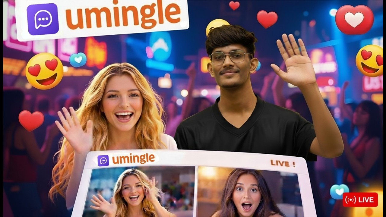umingle With Random Chat #shortslive #live #umingle