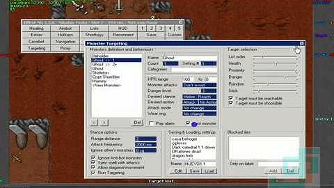 Programando Elfbot  Cavebot y Targeting 34.
