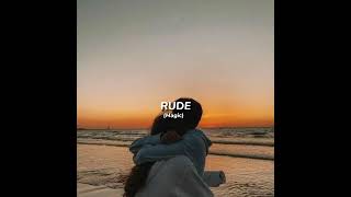 Magic - rude (speed up song)