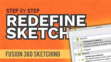 How to Redefine a Sketch Plane in Fusion 360