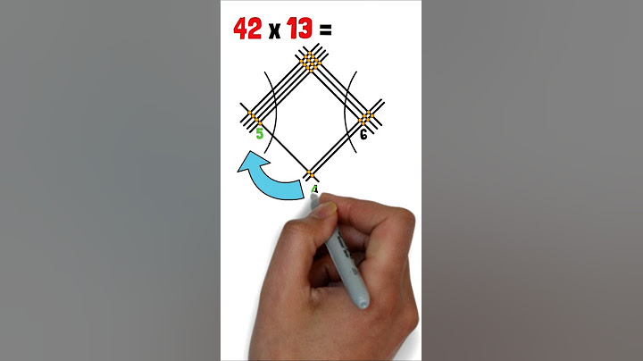 🔴 MULTIPLICACIÓN JAPONESA usando LÍNEAS