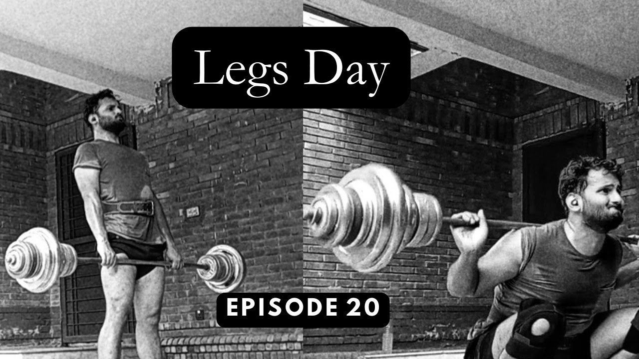 Legs day 30 days challenge Episode 20 compound lifts YouTube