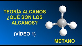 ¿Qué son los alcanos?