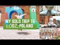 My solo trip to Lodz Poland | Hostel stay, Galeria Manufaktura + made a friend