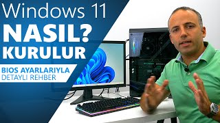 Windows 11 Nasıl Kurulur ? ( Bios Ayarlarıyla Detaylı Rehber )