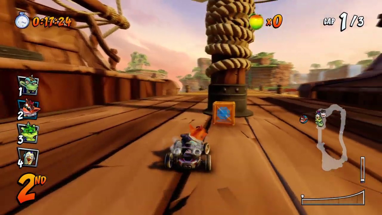 Crash™ Team Racing NitroFueled Beenox Crate Location Crash Cove YouTube