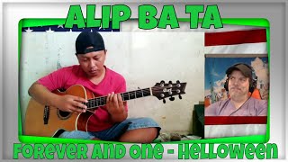 Forever and One - Helloween (COVER fingerstyle gitar) - ALIP BA TA - REACTION wow - OMG
