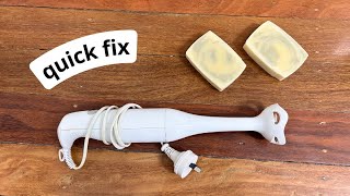 How to Fix or Maintain Your Stick Blender for Soap Making (make it last for decades!)