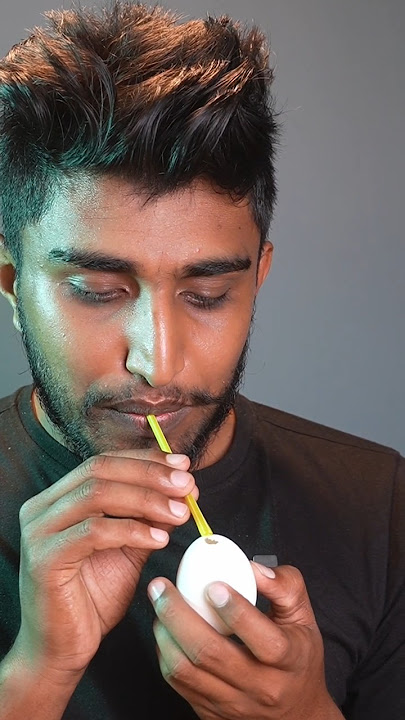 Let's make a new musical instrument from an egg.