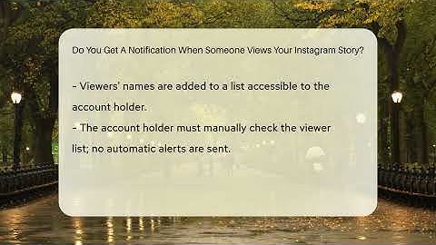 Do You Get A Notification When Someone Views Your Instagram Story? - Everyday-Networking