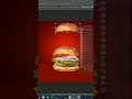 Burger Mein fire effects