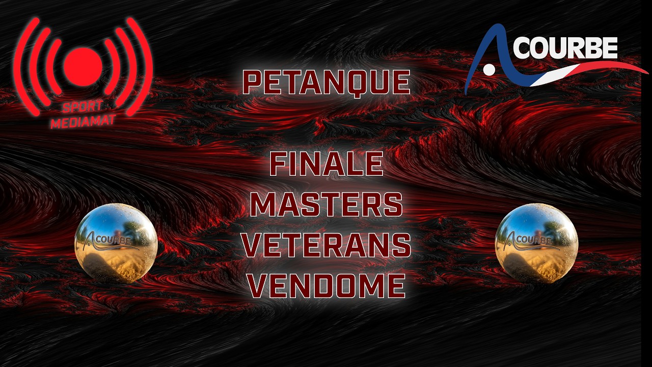 Miniature : 🔴 LIVE PÉTANQUE : Phases Finales & Titre - Masters Vétérans Vendôme