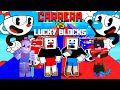 Desafio de lucky block cuphead en minecraft con pathofailcarrera de lucky blocks  rea tu reina