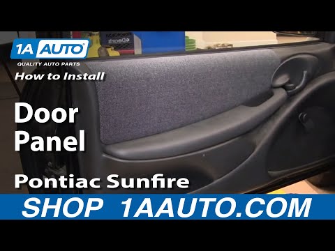 How To Remove Door Panel 95-05 Pontiac Sunfire