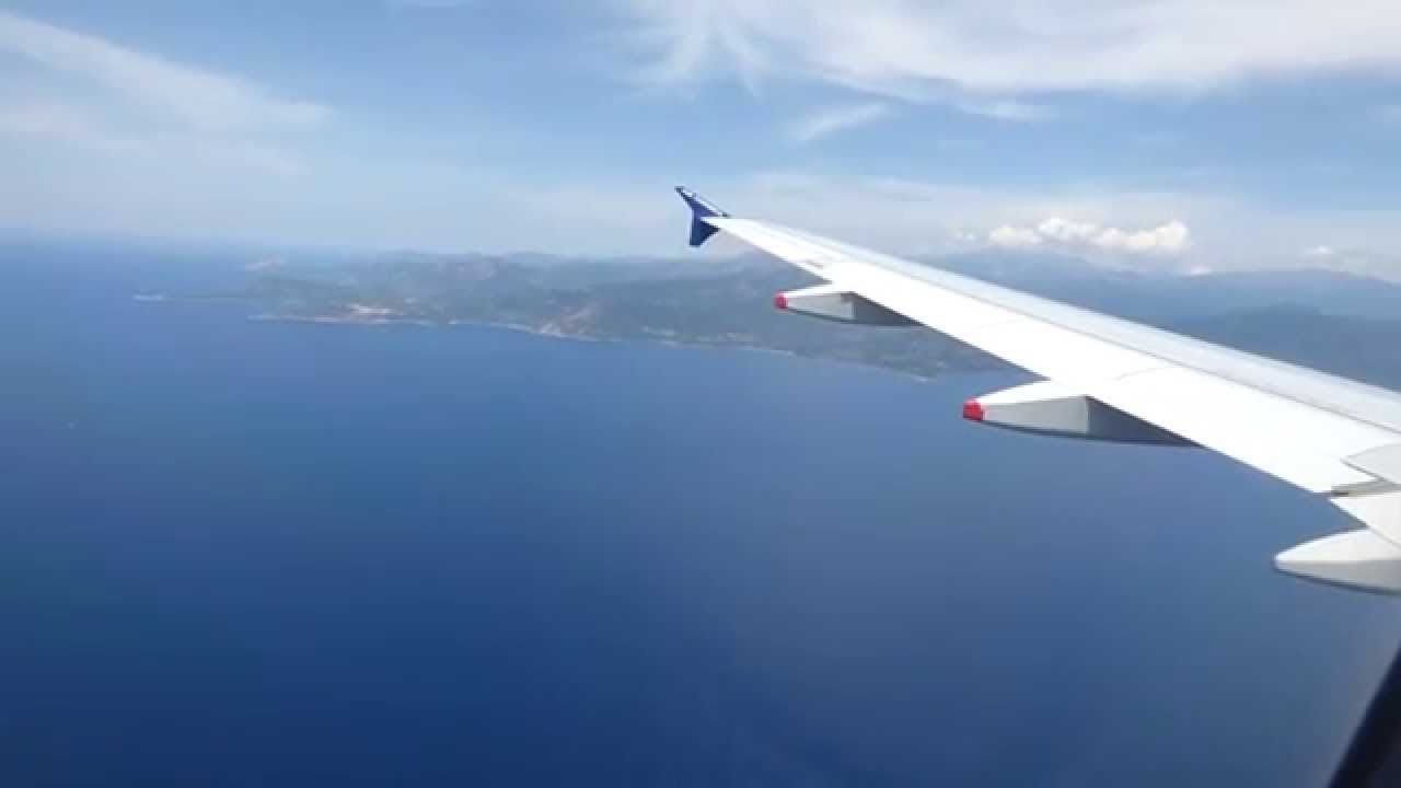 Golfe de Sagone - Atterrissage à Ajaccio