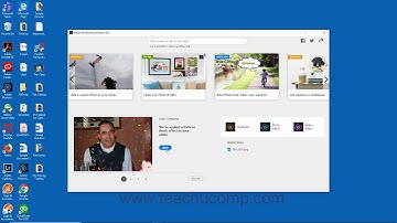 Photoshop Elements 2021 Tutorial The Home Screen Adobe Training