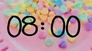 Valentine’s Day ❤️ 8 Minute Countdown Timer With Music 🎵