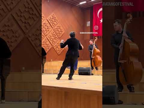 Batuhan Boy and Nida İnceoğlu performed 'Corrolera' by Ivan Talanin and Tango En Vivo Orchestra