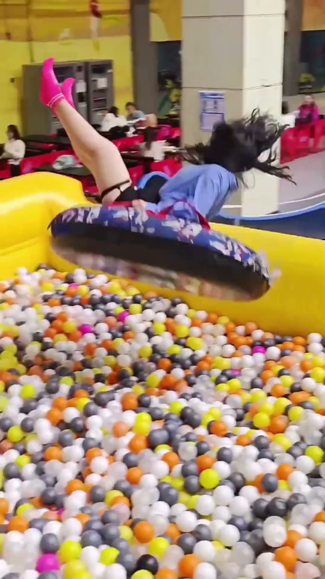 GreatGreat fun ??Amusement park | Trampoline park #funny #adven #shorts