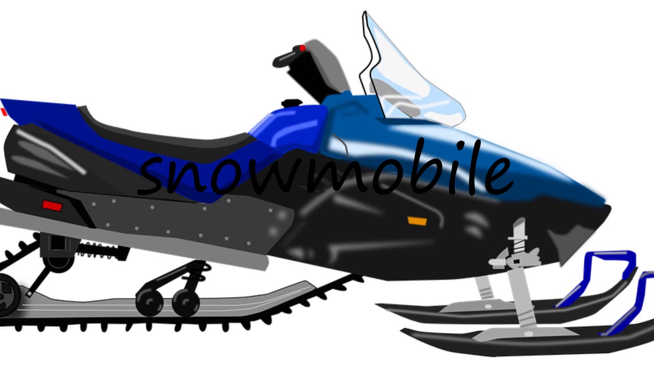 How to say snowmobile in English? YouTube