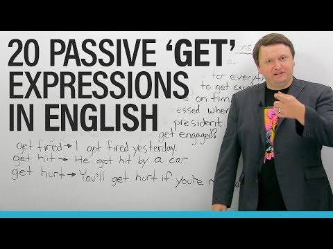 Learn 20 passive "GET" Expressions in English!