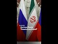 Are Iran Russia Threats Interlinked 