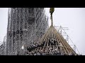 Реставрация деревянной кровли Собора Парижской Богоматери завершена