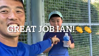 (廣東話) 400+ soft rally with little Ian👍🏻(Swing Vision had to refresh several times😂) screenshot 4