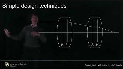 Introduction to First Order Optical System Design