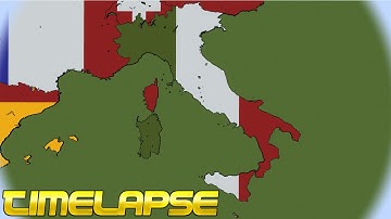 Italy - Huge Scale World Flag Map [Part 5] [Minecraft]