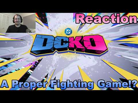 Just A Gamer Reacts | DCKO - Official Announcement Trailer