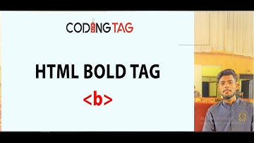B(bold) tag html-5 tutorial by asad shaikh coding channel