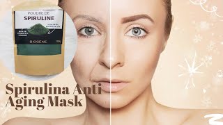 Masker Wajah Spirulina | Anti penuaan